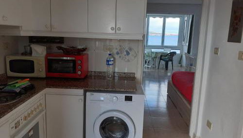 Beautiful oceanfront studio with private parking - Foto 4, stove, toaster