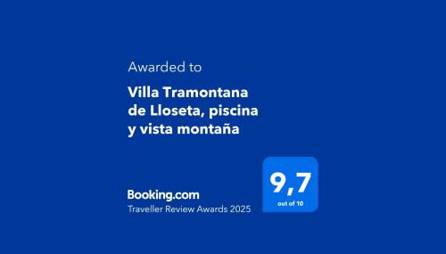 Villa Tramontana de Lloseta, piscina y vista montaña - Foto 2