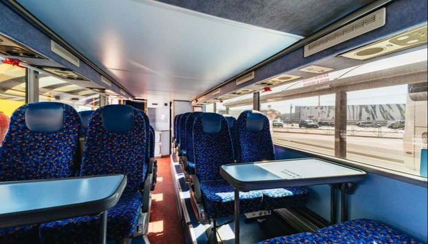 Todo preparado para el traslado desde el aeropuerto