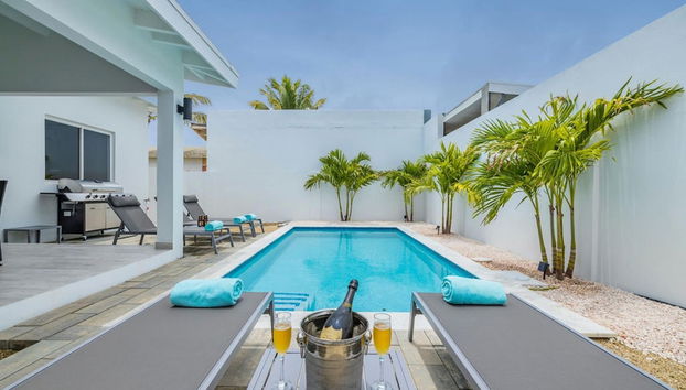 NEW 5BR Villa w Privatepool 3min to Eagle Beach - Foto 3, Habitación