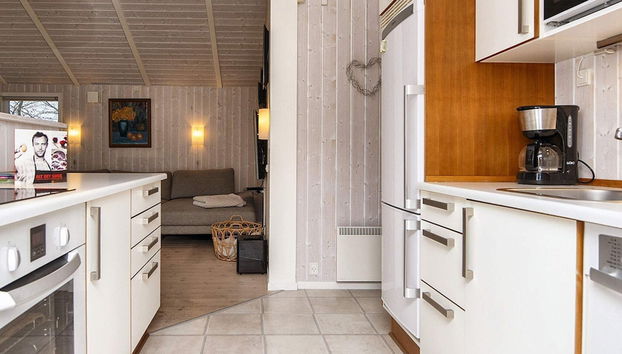 4 Star Holiday Home in Glesborg - Foto 5, Cocina privada