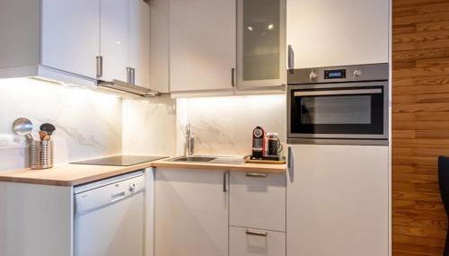 Studio rénové 4 pers, balcon, centre Plagne Bellecôte - FR-1-351-65 - Foto 2