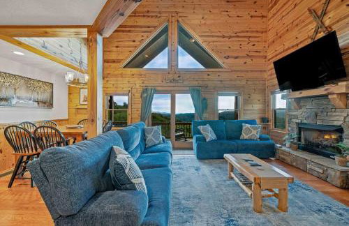 4BR Cabin with Ski Resort, Mtn Views & Hot Tub - Foto 16