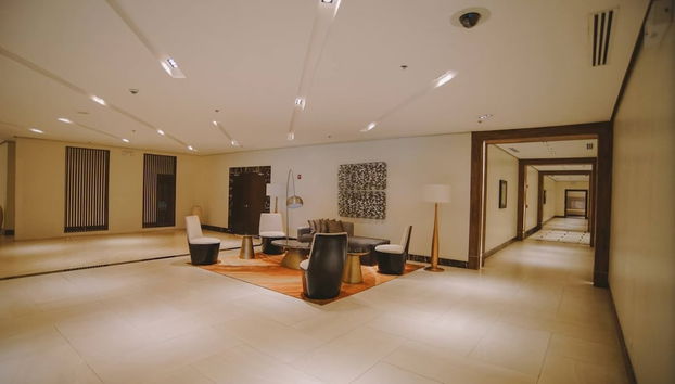 Sala de estar do lobby