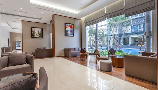 Zona de estar del vestíbulo