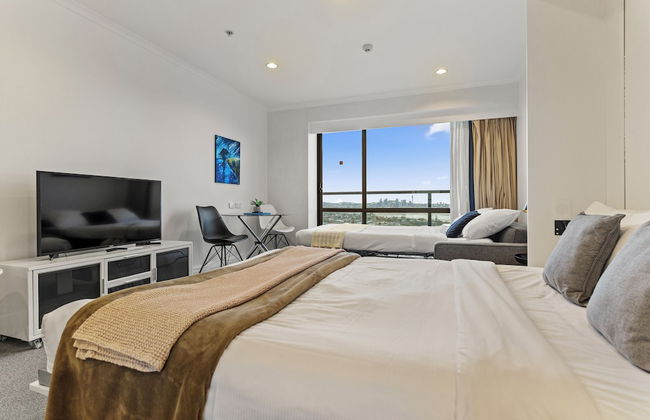 Sea City Views Takapuna Studio w Carpark - Foto 3