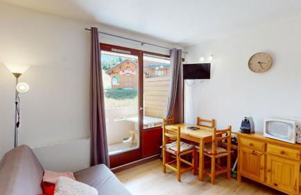 Studio 4 pers Le Sauze pied des pistes de ski - Foto 6