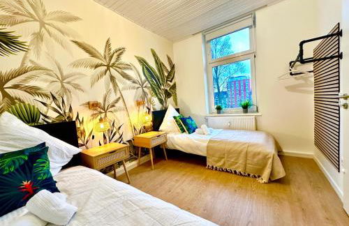 Dschungel Apartment, Netflix, Sonos, nahe Messe Düsseldorf, Helios Klinik, Innenstadt - Foto 6