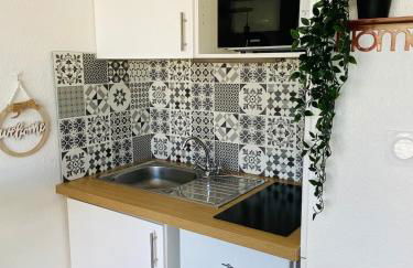 Studio sur plage avec piscine et balcon vue mer - Foto 7