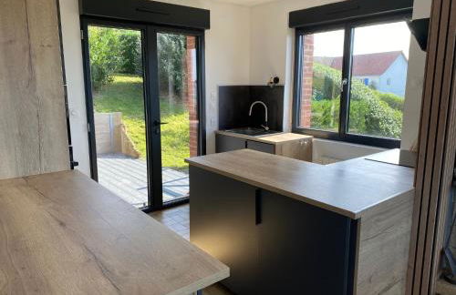 Maison avec vue mer sur les hauteurs d'Equihen-Plage - Foto 14