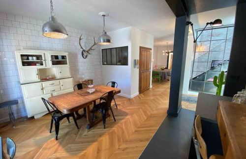 Maison de famille (piscine, jacuzzi et sauna) - Foto 9