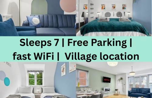 NEC Birmingham Airport Modern Village Retreat, Sleeps 7, Free Parking - Foto 1