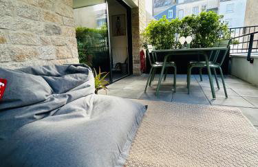 L'Hermine terrasse et parking, 500 plage - Foto 35