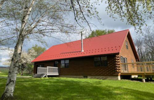 Modern Log Cabin with Vineyard Views - Foto 6