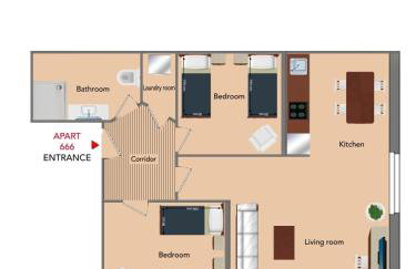 NY-GOLDEN APARTMENTS-Dortmund Airport - Foto 48