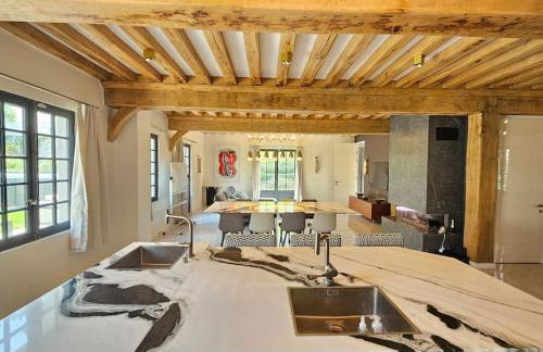 Villa d'exception, 5 chambres, 20m plage, spa. - Foto 6