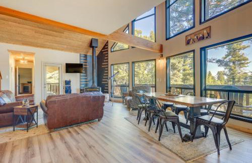 Stylish Angel Fire Cabin with Deck - 2 Mi to Ski Mtn - Foto 6