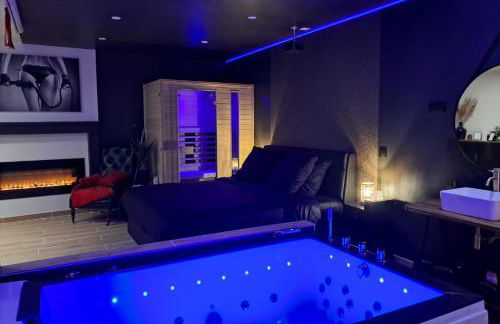 Parenthèse Enchantée pour Deux Spa privé sauna & vidéoprojecteur - Foto 24