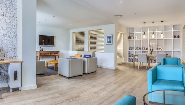 Zona de estar del vestíbulo