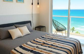 Apartamento de 1 quarto vista mar 180 graus - Foto 1