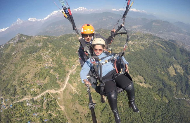 Vuelo en parapente por Pokhara - Foto 8