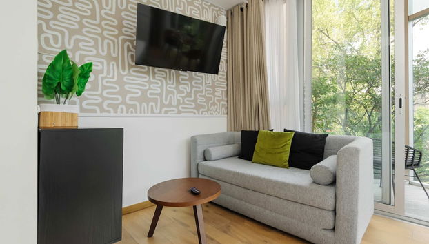 w Majestic Loft w Balcony in Roma Norte - Foto 5, Habitación