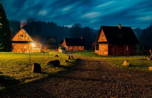 Osada Strusie Jajo w Bieszczadach - Foto 43