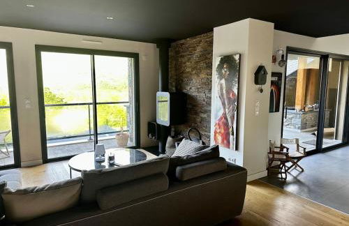 Agreable villa, piscine et spa sur les hauteur de guchan - Photo 22