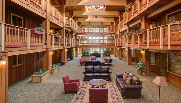 Zona de estar del vestíbulo