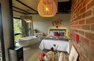 Cabin near Gramado with hydro and fireplace - Foto 14