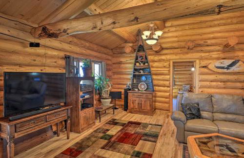 Exquisite Log Home with Lander Valley Views! - Foto 2