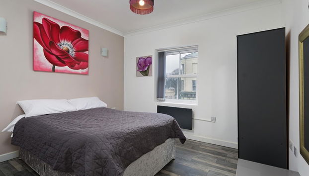 1 Bed Flat - Sleeps 2 - Wifi - Foto 2, Habitación