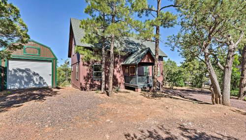 Mtn-View Hilltop Hideaway with Deck in Show Low - Foto 3