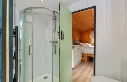 Shepherds Hut with Hot Tub - Foto 6