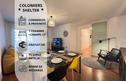 Colomiers Shelter - City, Terrasse, Wifi, Netflix - Foto 1