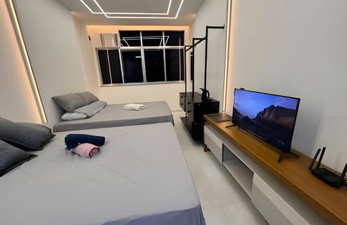 Pé na Sapucaí! Apto Completo, Decorado e Metrô na Porta - Foto 50