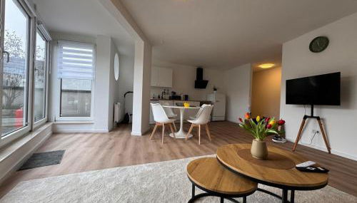 Zentrales Apartment mit Dachterrasse und Parkplatz - Foto 5