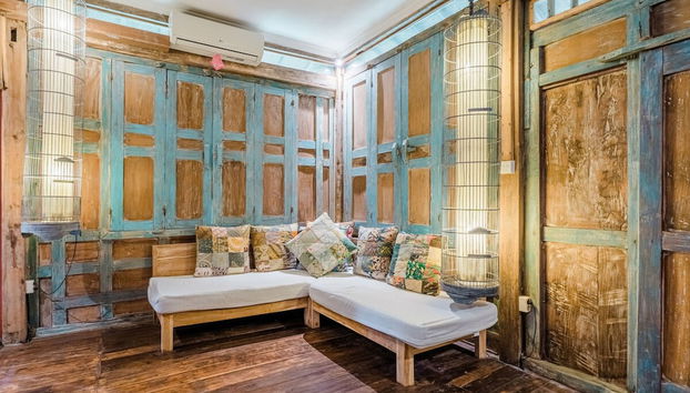 Zona de estar del vestíbulo