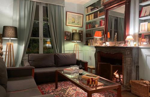 Grande Maison de Famille 15 pers Jardin clos Proche Saint Aubin sur Mer - Foto 19