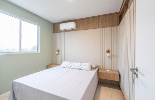 Aptos em Bal Piçarras a150m da PRAIA, dois quartos, sala de estar, COZINHA COMPLETA, SACADA com CHURRASQUEIRA, WI-FI, PISCINA, PORTARIA 24h, PLAYGROUND e QUADRA DE ESPORTES - Foto 22