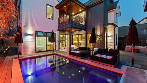 New 6 BR, 4.5B, Pool, Hot Tub, Cold Plunges, Outdoor Sauna, Bar, 9 TVs - Foto 1