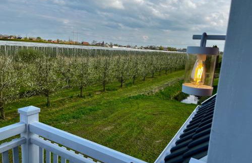 Muggelhuus das Loft mit Elbdeichblick im Alten Land und mit Wallbox - Photo 23