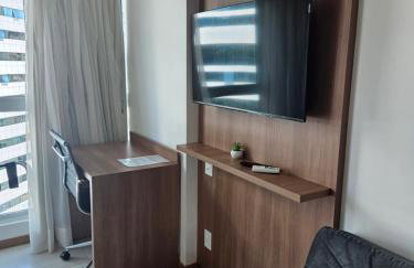 Flat I SAINT MORITZ, TOP 14, Espaçoso, Aconchegante, Novo, Região Central de Brasilia, Executivo ou Família - Foto 14