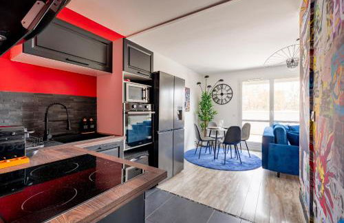 L Urban Chic - Wifi - Terrasse - Parking - 4p - RER - Paris - A6 - Orly - Foto 20