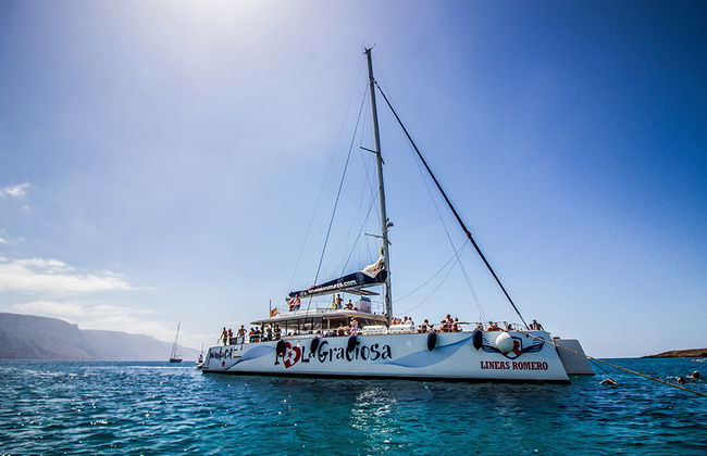 Ausflug auf einem Katamaran - I Love La Graciosa - Foto 1