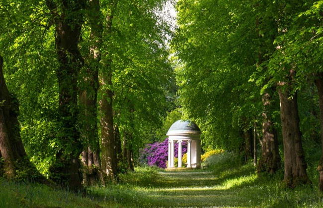 Ingresso dos jardins do castelo de Hillsborough - Foto 2