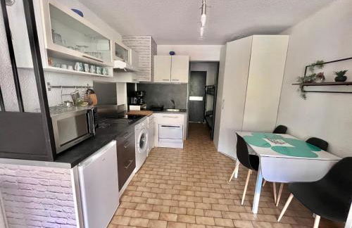Studio pour 4 pers avec terrasse, proche plage - FR-1-716-74 - Foto 11