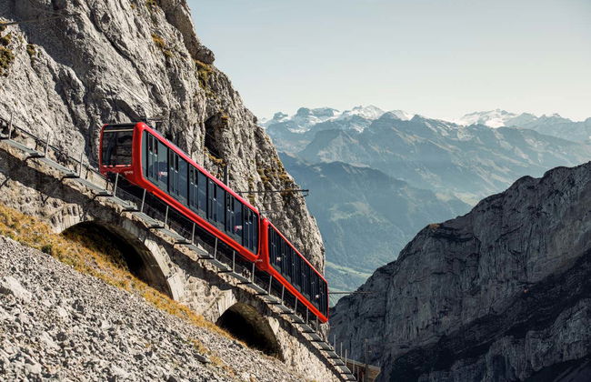 Treno a cremagliera del monte Pilatus - Foto 4
