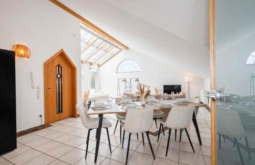 flair Apartment Stadtoase Fulda I private Sauna & Whirlpool I Balkon I 2x Parken I Kaffee I Highspeed WLAN I Disney plus - Foto 17