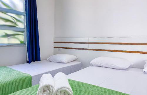 Apto Térreo com 2 quartos (ambos com ar split), sendo 1 suíte, internet privativa 300MBPS, no Residencial Vila Regina, condominio com piscina e área gourmet bem próximo a praia de Taperapuã - Foto 19